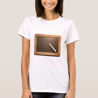T-shirt Ardoise Vintage de l'école avec Chalk Femmes W T