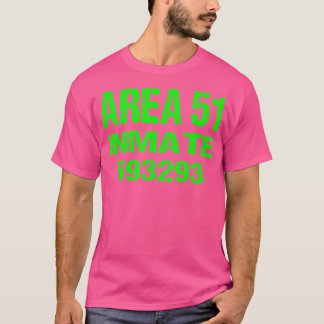 T-shirt Area 51 Inmate Halloween Roswell Alien Ufo