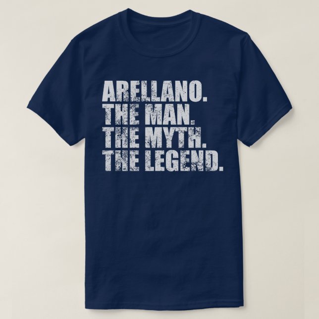 T-shirt ArellanoArellano Nom de famille Arellano Nom de fa (Design devant)