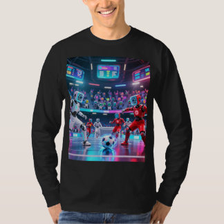 T-shirt Arène de football néon Robo