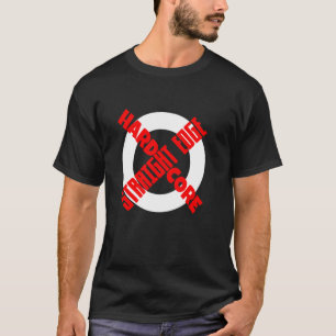 T-shirt Arête droite du noyau dur - Devis d'entraînement d