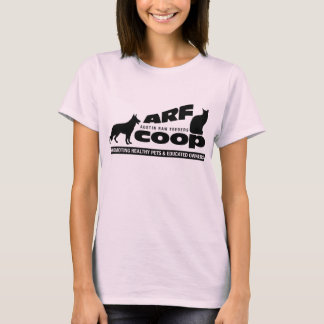 T-shirt ARF Co-op noir sur blanc