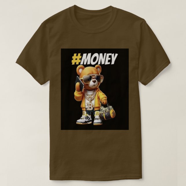 T-shirt "Argent Bear" (Design devant)