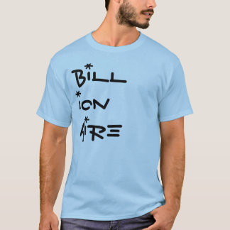 T-shirt Argent de $ de chemise de milliardaire