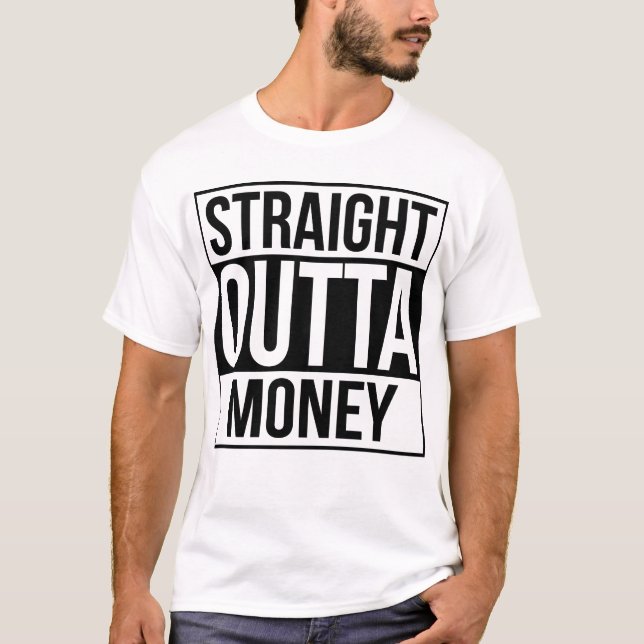 T-shirt Argent droit d'Outta (Devant)