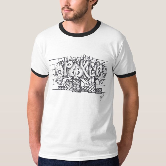 T-shirt argent du tisonnier 4 (Devant)