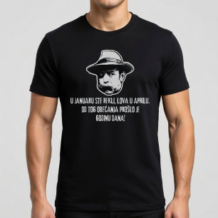 T-shirt Argent en avril