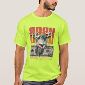 T-shirt Argent et bagarres - Art graphique sur les difficu
