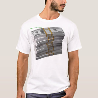 T-shirt argent, j'ai obtenu l'argent pour brûler