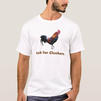 T-shirt Argent liquide pour Cluckers