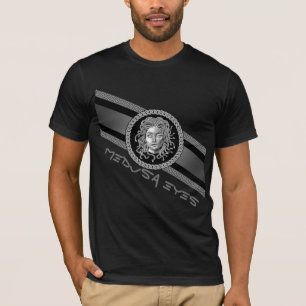 T-shirt argent Medusa de luxe