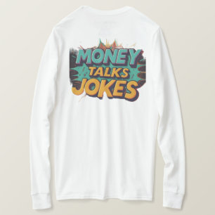 T-shirt Argent Talks plaisanteries