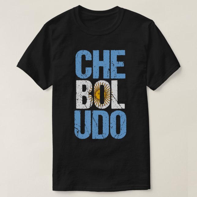 T-shirt argentin Che Boludo Argentine (Design devant)