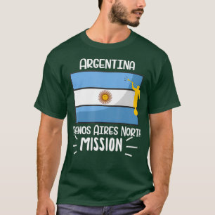 T-shirt Argentine Buenos Aires East Mormon LDS Mission