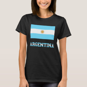 T-shirt Argentine Drapeau de l'Argentine Amérique du Sud A