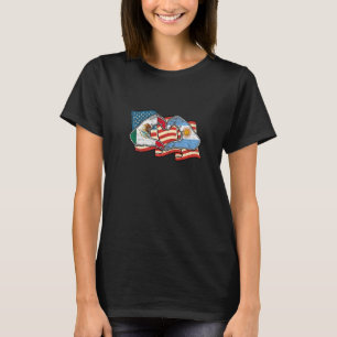 T-shirt Argentine Mexicano Y Vivo En Los Ee Uu