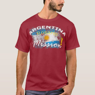 T-shirt Argentine Rosario Mormon LDS Mission Missionnaire
