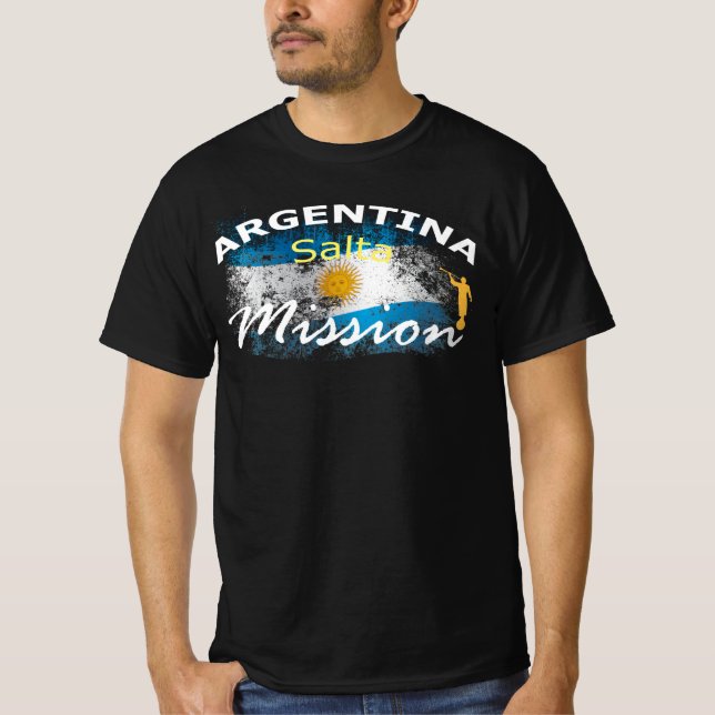 T-shirt Argentine Salta Mormon LDS Mission (Devant)