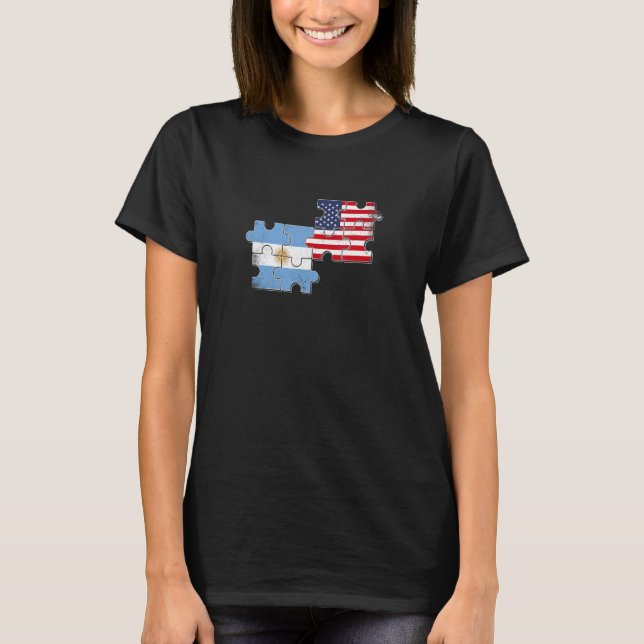 T-shirt Argentine USA Accueil Pays Argentine Amérique lati (Devant)