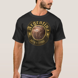T-shirt Argentine vintage Fierté de soccer