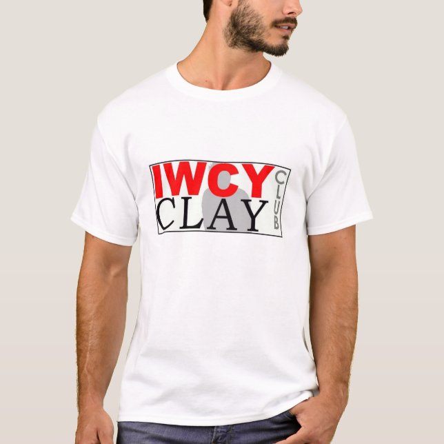 T-shirt ARGILE CLUB_Large Logo_BORDER_Lower d'IWCY (Devant)