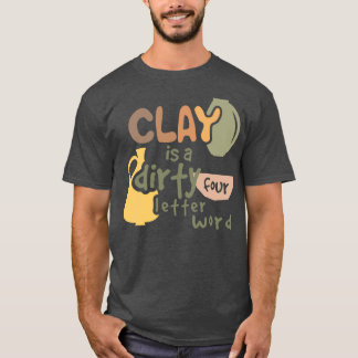 T-shirt Argile de poterie pour studio de céramique