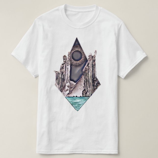 T-shirt argonath (Design devant)