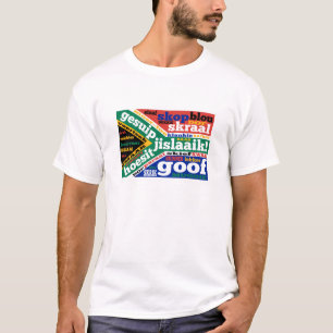 T-shirt Argot et colloque sud-africains