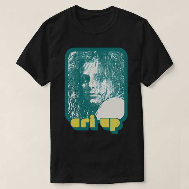T-shirt Ari Up Design esthétique rétro (Design devant)