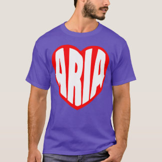 T-shirt Aria dans mon cœur drôle