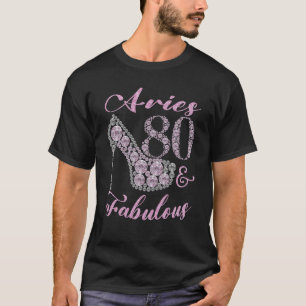 T-shirt Aries 80 & Fabully Happ 80th Happ