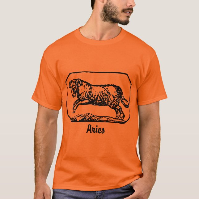 T-shirt Aries - Customisé (Devant)