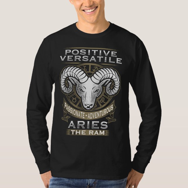 T-shirt Aries Zodiac Graphics (Devant)