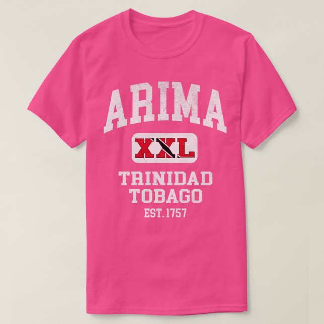 T-shirt Arima Trinité-et-Tobago XXL Design sportif (Design devant)