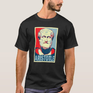T-shirt Aristote Grec Ancien Poster Style Pop Art