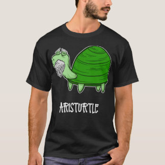 T-shirt Aristurtle Aristote en tourte