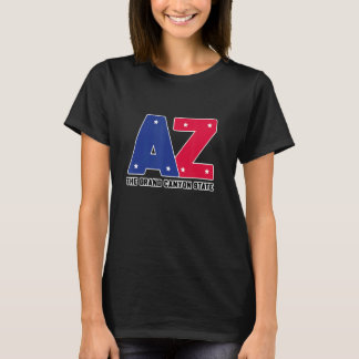 T-shirt Arizona AZ Retro American Flags Pride
