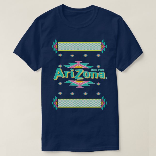 T-shirt Arizona boire du thé art (Design devant)