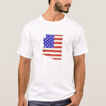 Arizona Formé drapeau américain Patriotique Arizon