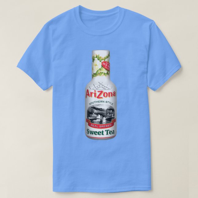 T-SHIRT ARIZONA ICED THÉ BLANC (Design devant)