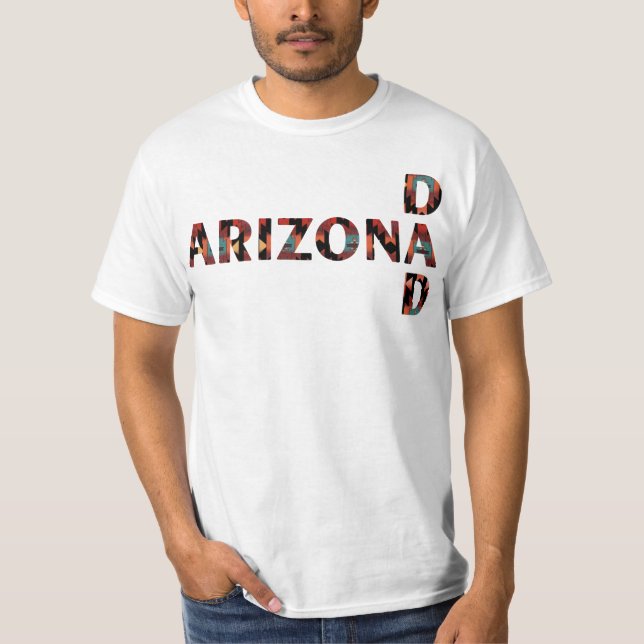 T-shirt Arizona Papa Fête des pères Cadeau Pour Hommes (Devant)