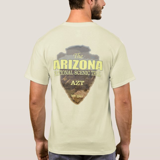 T-shirt Arizona Trail (flèche) (Dos)