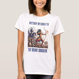 T-shirt Arjuna Les Femmes Guerrières Blanches