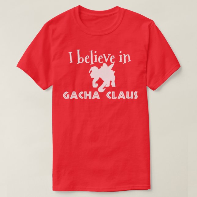 T-shirt Ark Survival Évolué Je crois en Gacha Claus (Design devant)