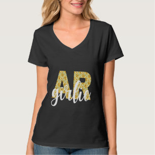 T-shirt Arkansas AR Girl State Pride Simply mignon Tournes