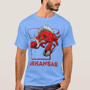 T-SHIRT ARKANSAS, CHIEN MOYEN