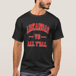 T-shirt Arkansas contre All Y'all Throwback Classic