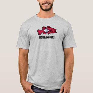 T-shirt Arkansas de poissons