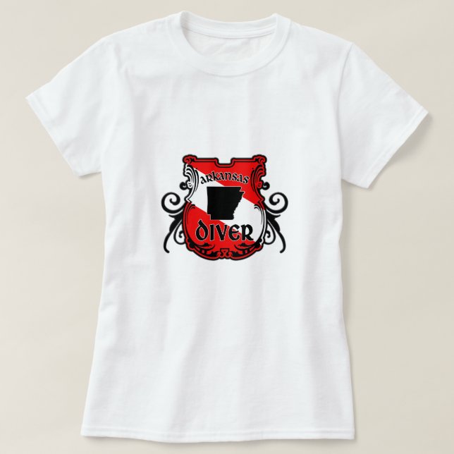 T-shirt Arkansas Diver (Design devant)