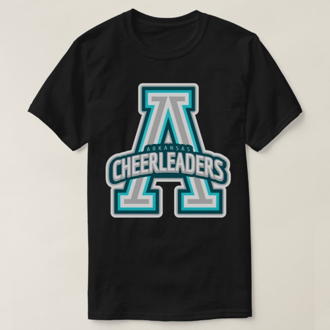 T-shirt Arkansas Pom-pom girl (Design devant)